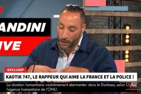 rappeur police menaces morandini
