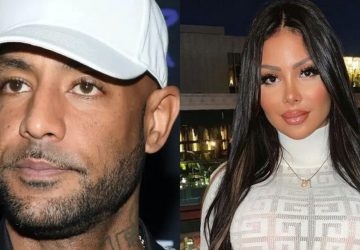 Booba et Maeva Ghennam