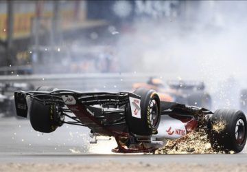 F1 formule 1 angleterre grand prix crash