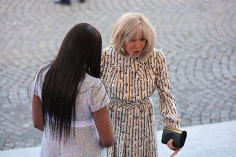 brigitte macron mannequin proche