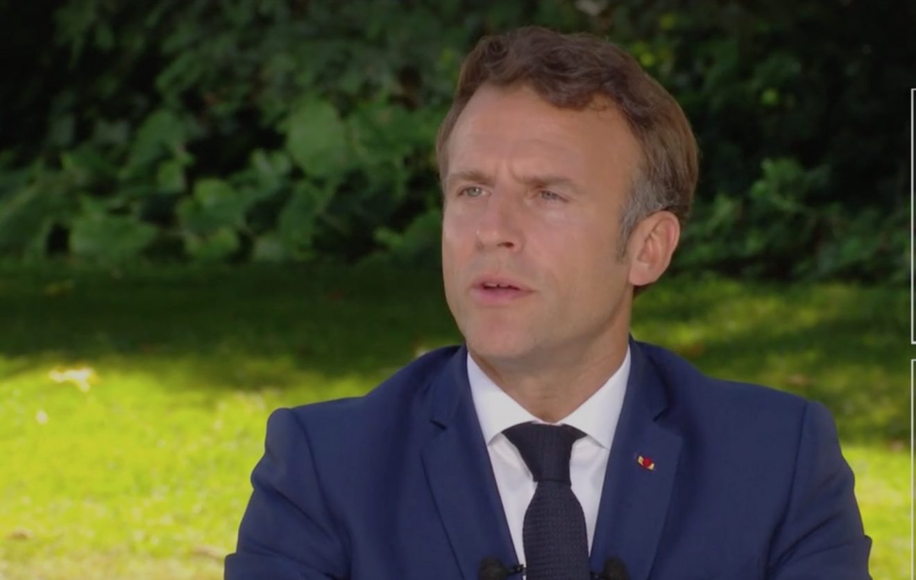 emmanuel macron interview