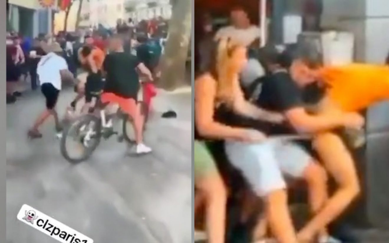 policiers agression