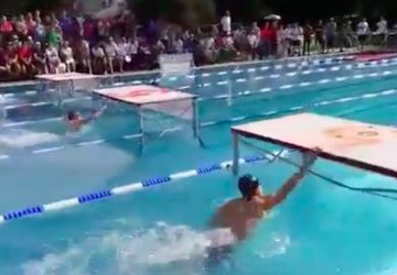Natation avec obstacles