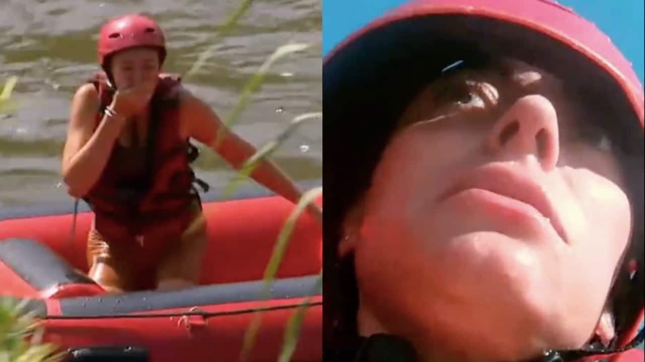 Rachel Legrain Trapani rafting