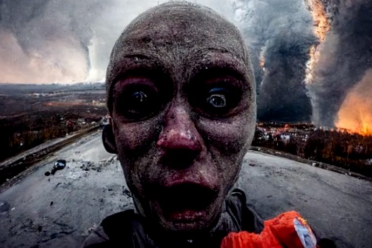dernier selfie fin du monde histoire humanite tiktok