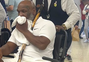 mike tyson fauteuil roulant sciatique