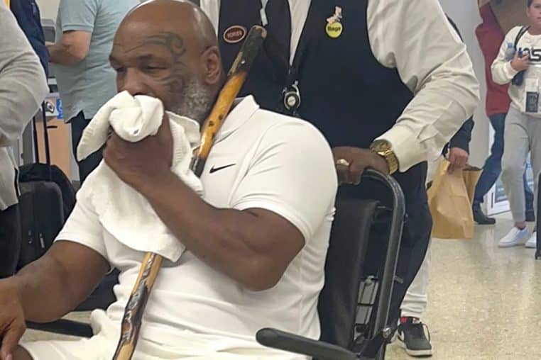 mike tyson fauteuil roulant sciatique