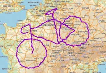 velo carte europe