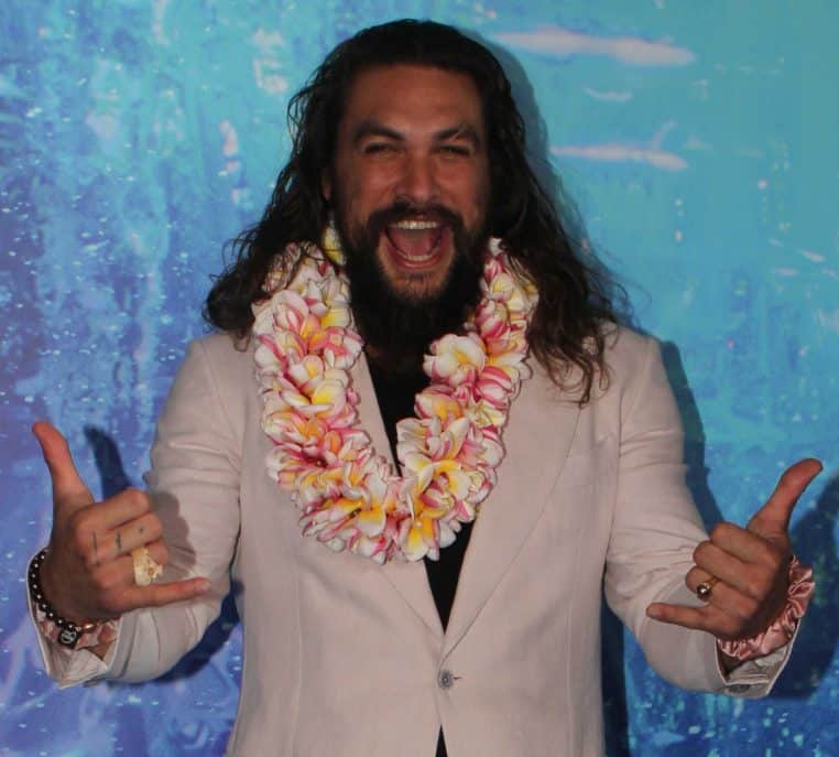 Jason Momoa pour le film Aquaman