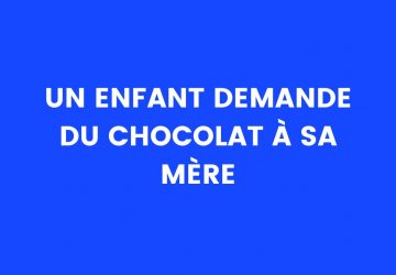 enfant chocolat