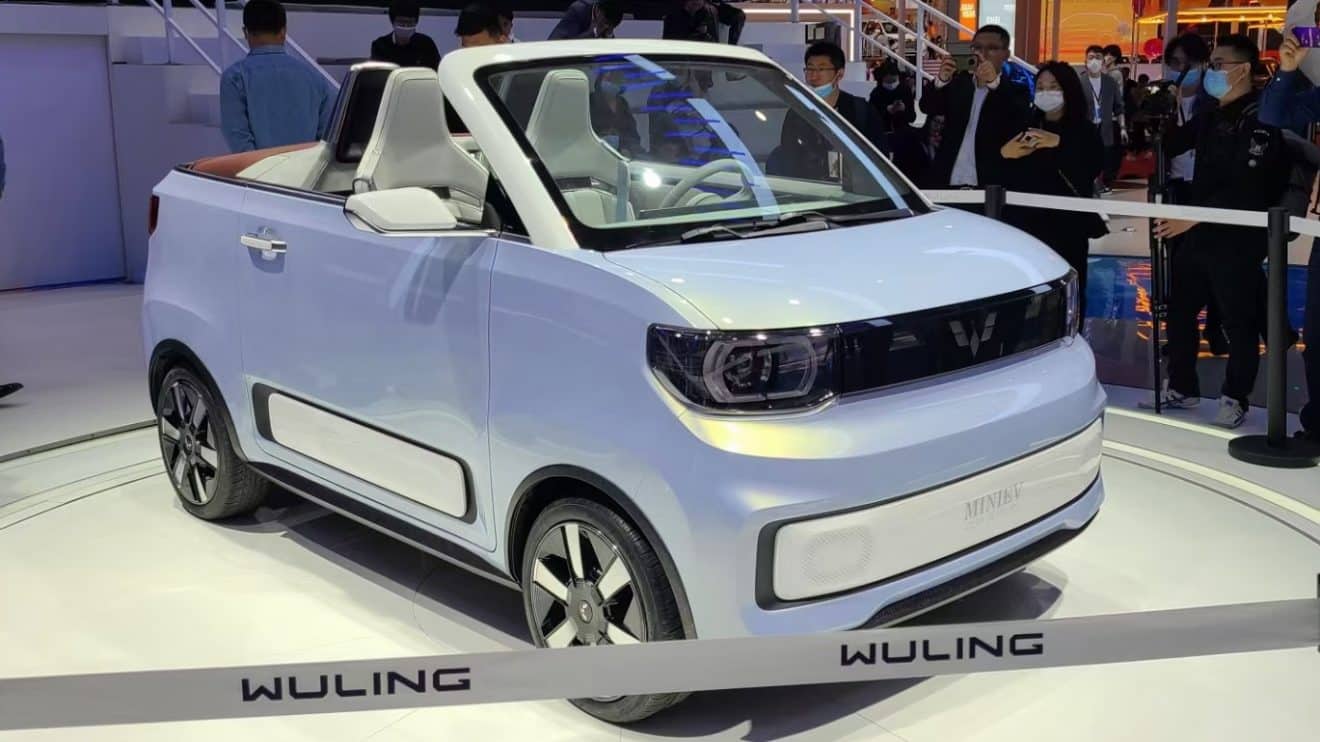 Wuling Hongguand Mini EV : le minuscule cabriolet électrique à petit prix