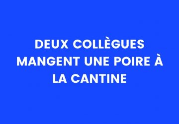 collègue poire