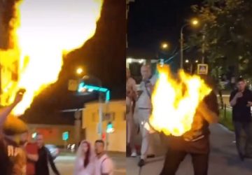 cracheur de feu