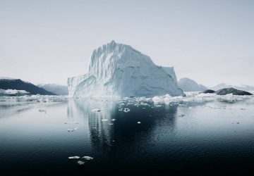 glacier antarctique fonte plages