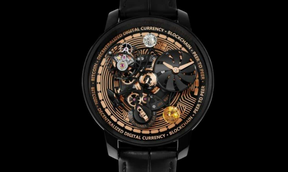 Astronomia Solar Bitcoin : Jacob & Co dévoile une montre de luxe en hommage à la célèbre crypto