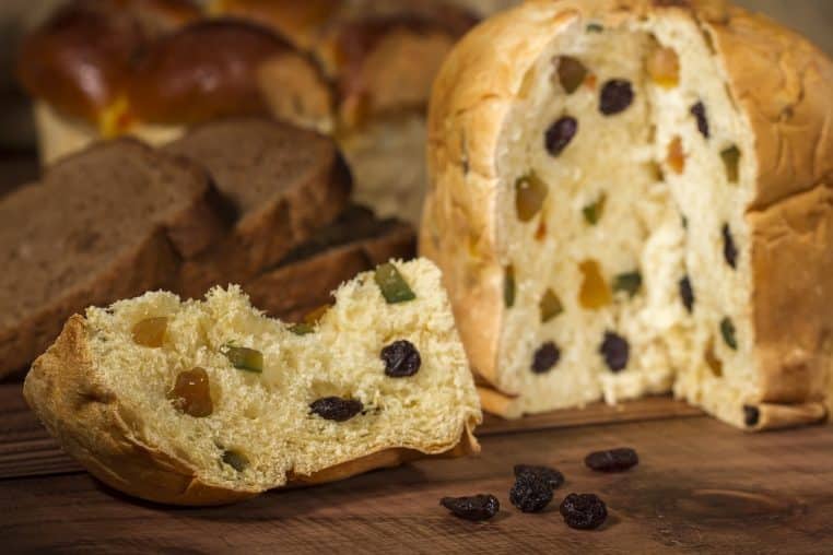 dessert italien panettone