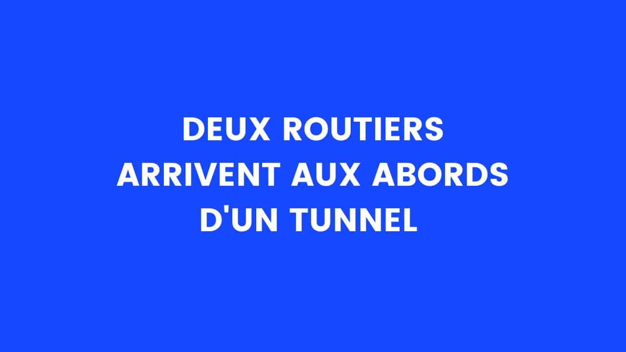 blague routiers