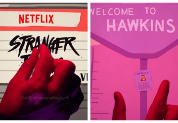 Stranger Things : un dessin zoomable à l'infini qui retrace les scènes cultes de la série