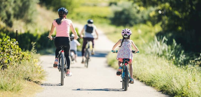 balade vélo champ cyclistes