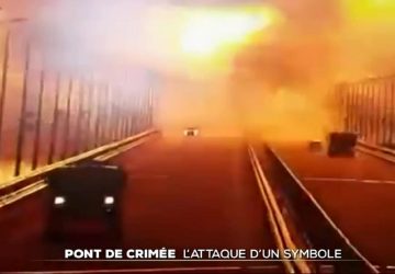 Explosion sur le pont de Crimée : « Un coup dur pour Vladimir Poutine »