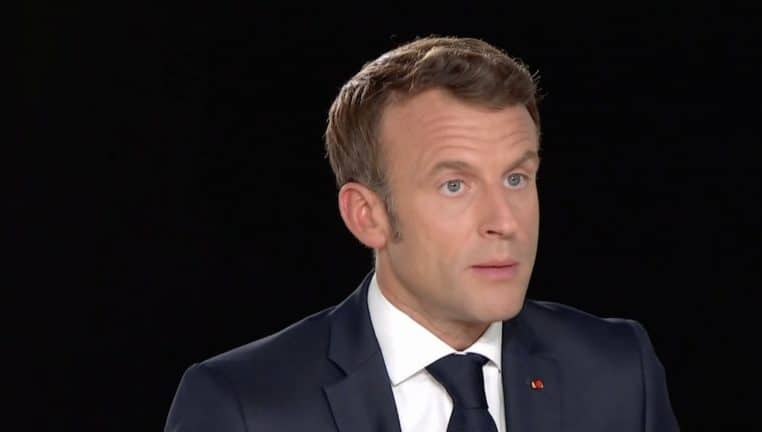 emmanuel macron télé président france