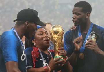 Paul Pogba famille coupe du monde 2018 football
