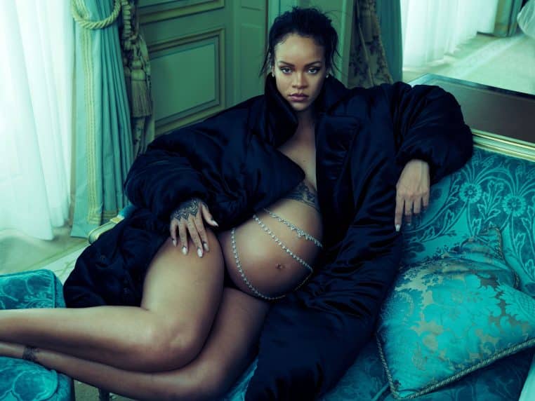 rihanna enceinte artiste