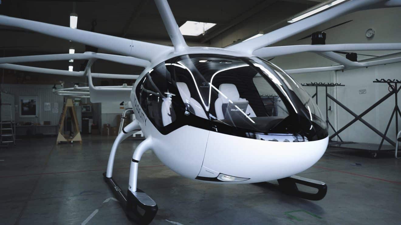 Volocpter taxi volant JO 2024 Paris