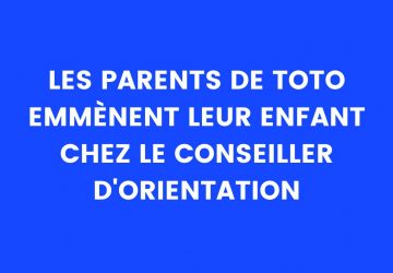 blague du jour toto orientation
