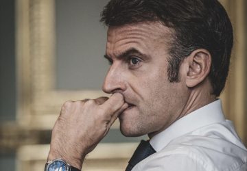 Emmanuel Macron président stress France