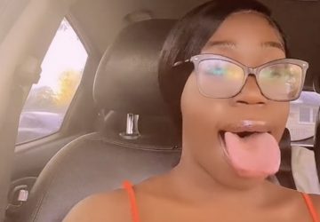langue femme tiktok