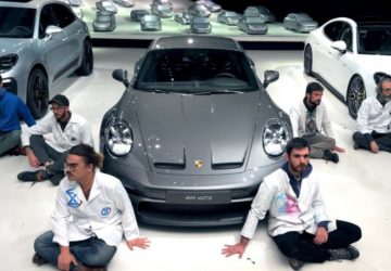 porsche militants climat video