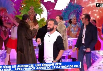 TPMP audience fete lola cyril hanouna