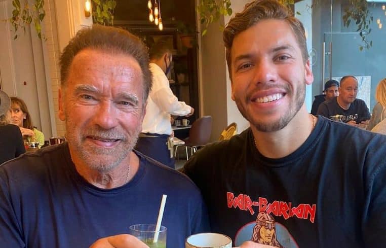 Arnold Schwarzenegger son fils illégitime, Joseph, sur les traces de son père 