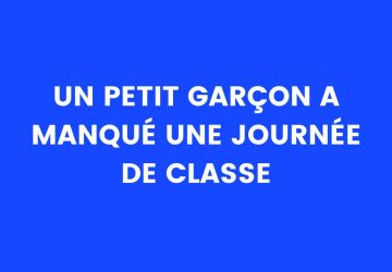 Blague école