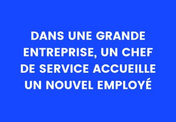 blague employé entreprise
