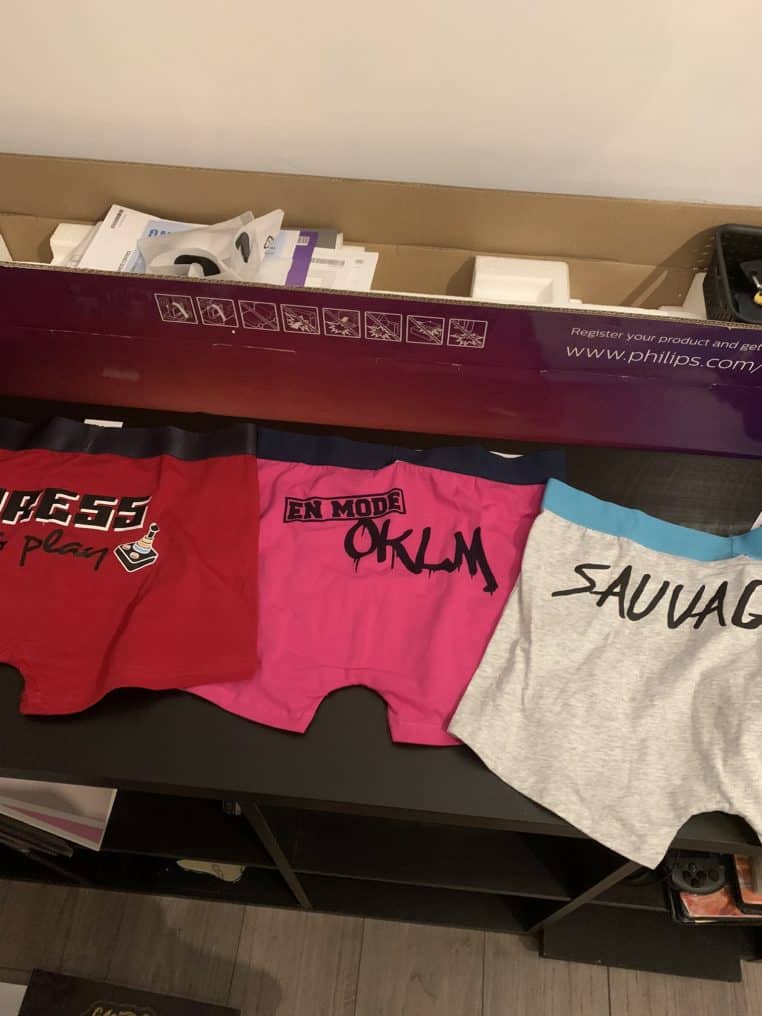 caleçons sous vêtements oklm cadeaux 