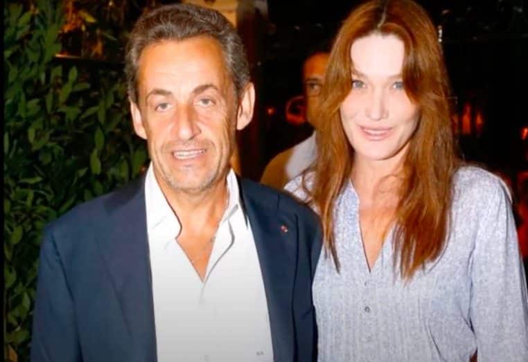 Carla bruni et Nicolas Sarkozy