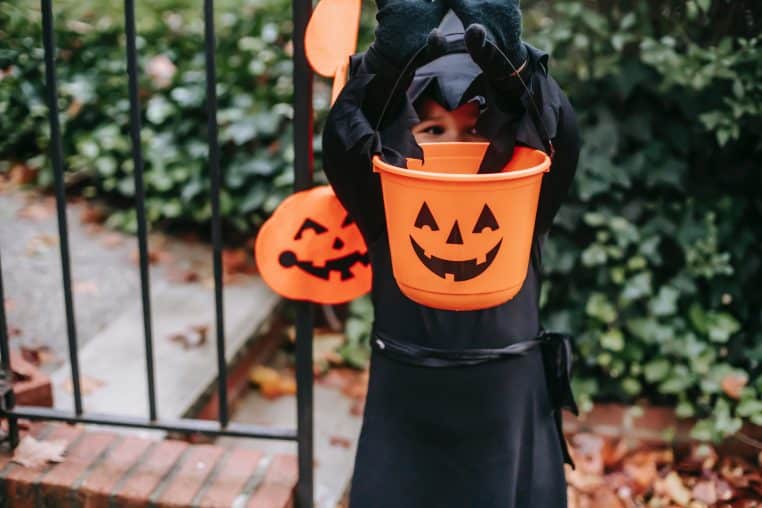 Enfant à Halloween