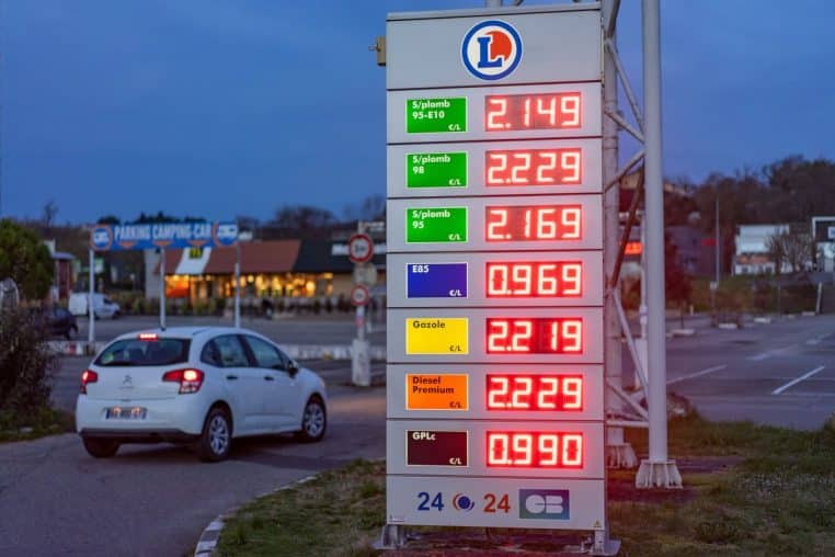 prix essence hausse france guerre ukraine