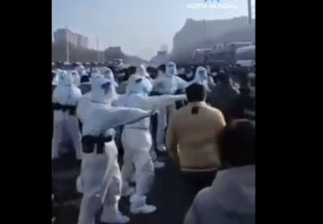chine apple violences manifestations