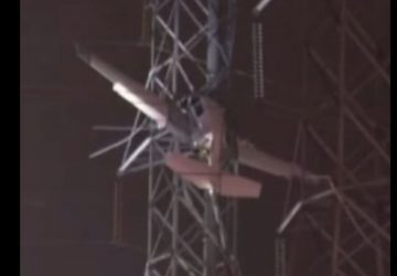 etats-unis avion crash ligne haute tension