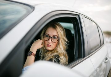 femme voiture