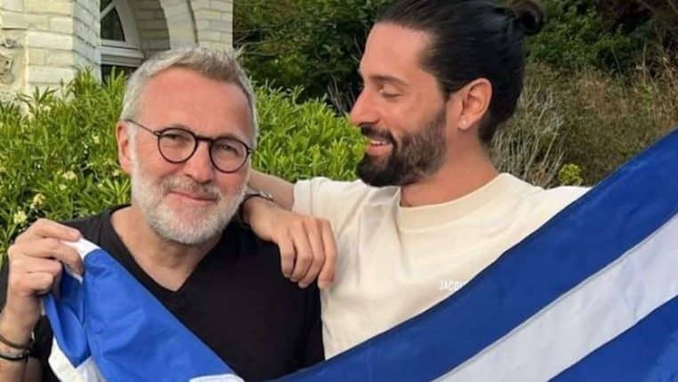 laurent ruquier couple hugo manos coup gueule