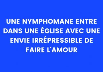 nymphomane blague