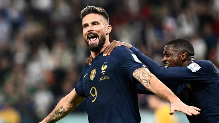 olivier giroud equipe de france coupe du monde 2022