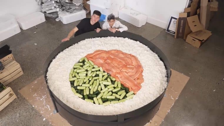 record sushi usa guinness world record cuisine japon