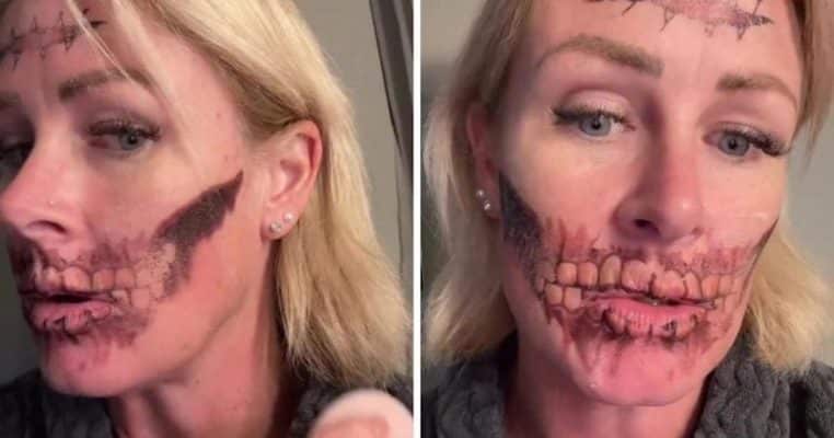 tatouage halloween part pas ephemere