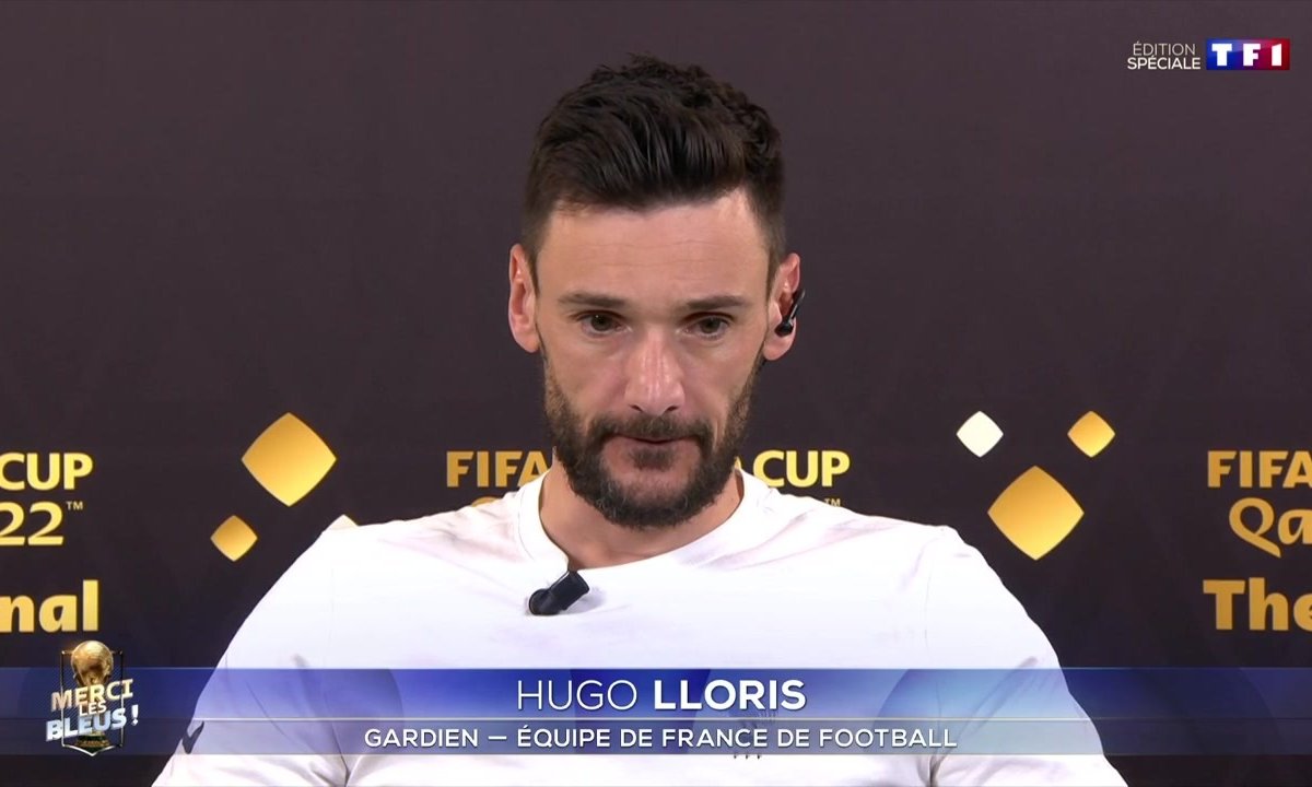 Hugo Lloris interview tf1 france