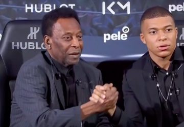 Pelé rencontre Mbappé